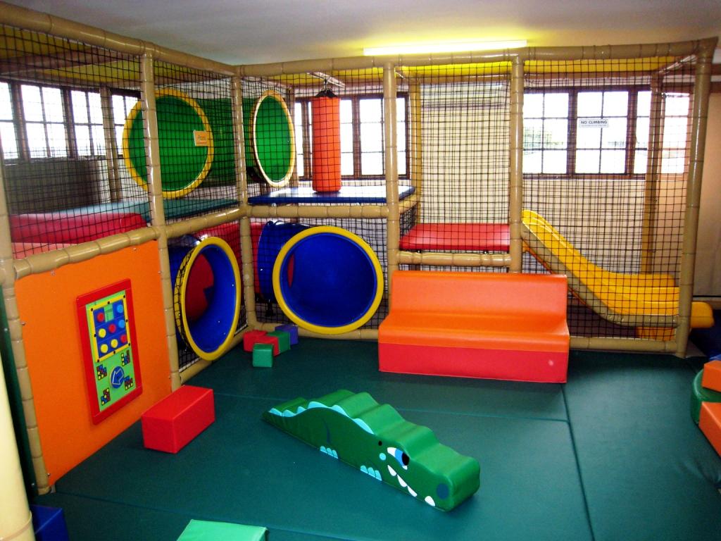 jungle gym inside house