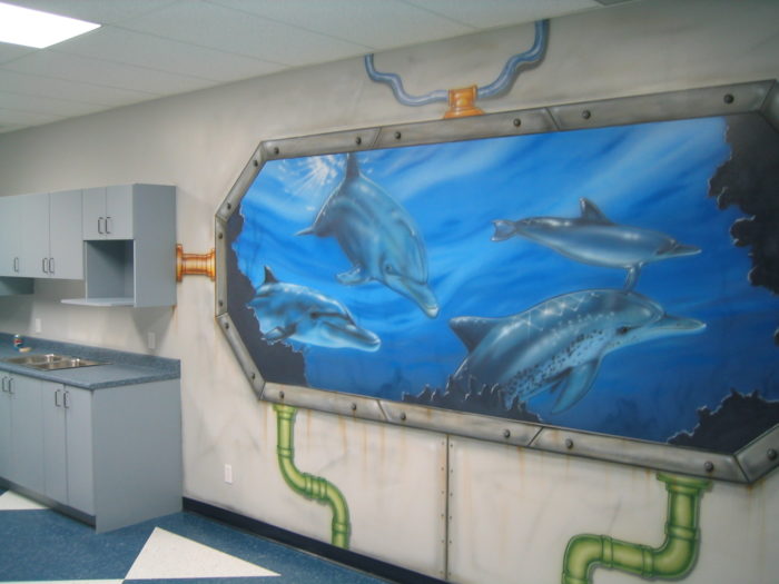 Dentist Office Mural