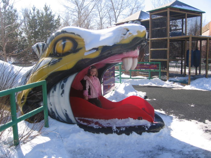 Snake Head Slide Exit