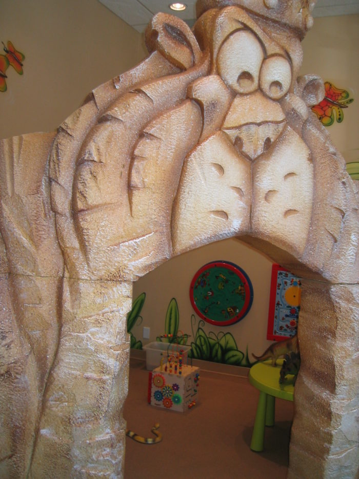 Custom Lion Entrance