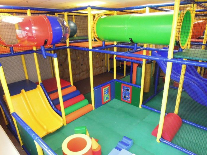 Attached Toddler Playground