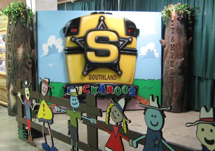 Buckaroos Sign