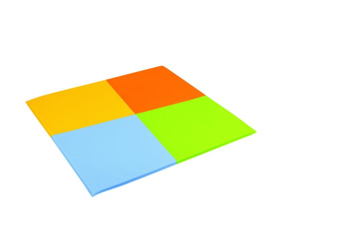 4 Colors Square Mat