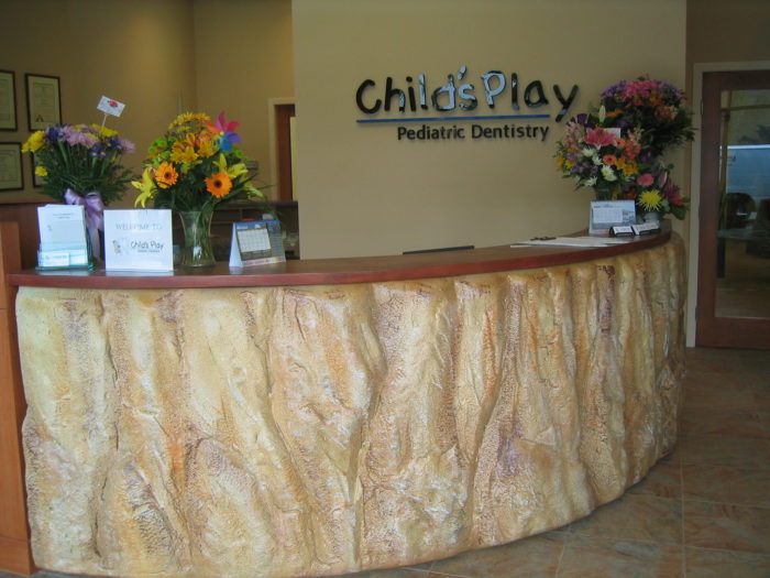 Themed Reception Desk