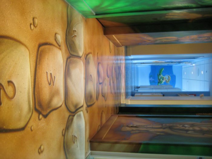 Custom Themed Hallway