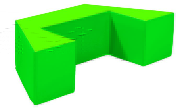 Indoor Playgrounds - Half Hexagon