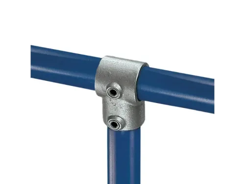 Pipe Clamp #10 is a hot-dipped galvanized slide-on pipe fitting used in our indoor playground structures