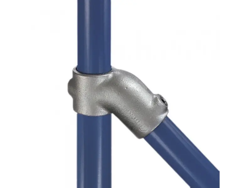 galvanized pipe clamp #12 for 45-degree pipe connections and structural bracing