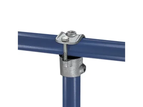 galvanized pipe clamp #16 clamp-on tee for modifying existing pipe structures