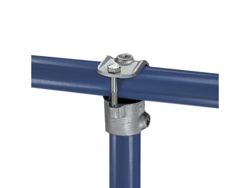 galvanized pipe clamp #16 clamp-on tee for modifying existing pipe structures
