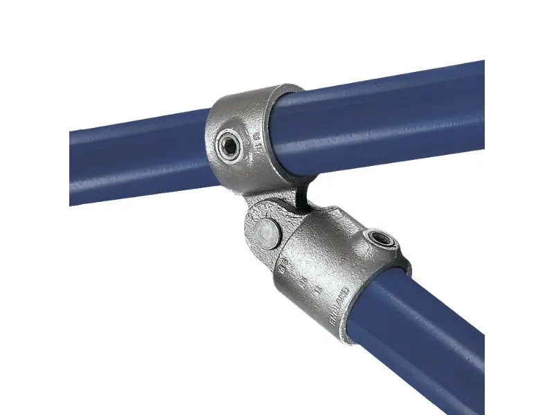 galvanized pipe clamp C50 single swivel socket for adjustable angled pipe connections