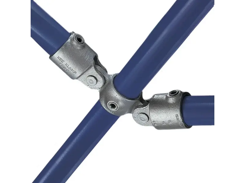 galvanized pipe clamp C51 double swivel socket for adjustable pipe connections