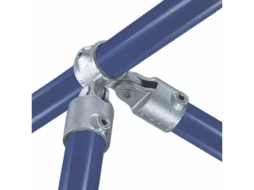 galvanized pipe clamp C52 corner swivel socket for adjustable angled pipe connections