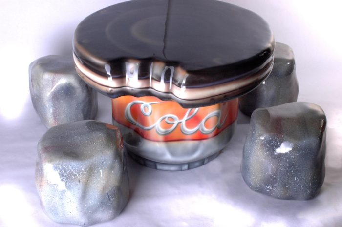 Cola Themed Seating