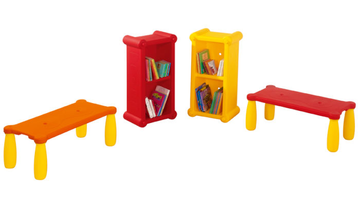 Toddler Storage Shelves