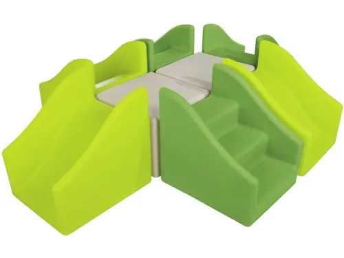 Large molded Babixplore pathway set designed for indoor–outdoor climbing, balance practice, and early gross-motor exploration