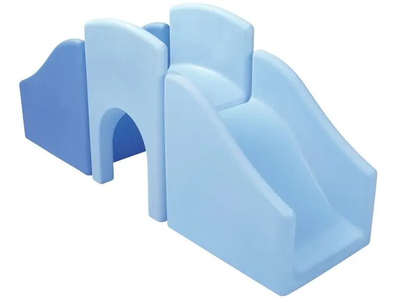 modular viaduct play structure designed for safe climbing and early gross motor development