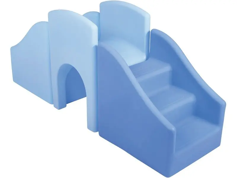 climbing bridge encouraging crawling, balance, and coordination through gentle exploration and sensory movement