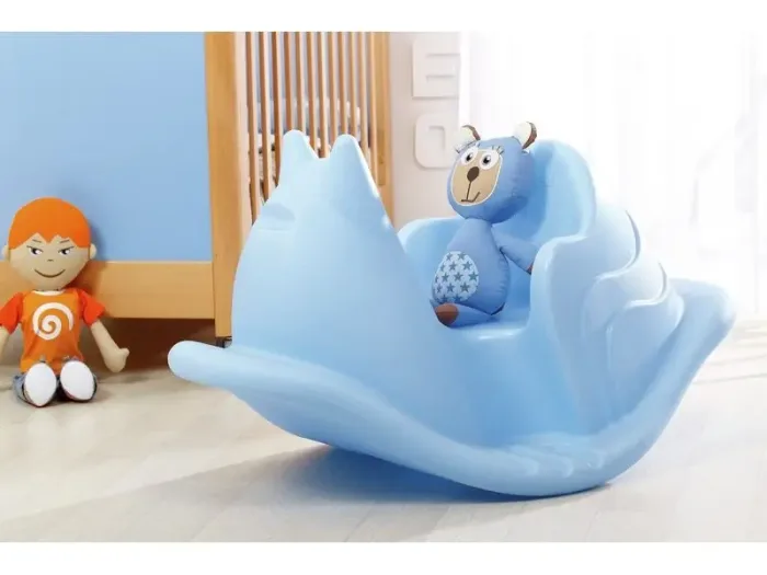 Baby Rocker toddler rocker with secure seat and stable base promoting balance and early motor skills.