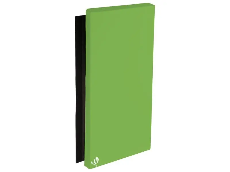 green wall mat adding calm colour and cushioning to create a safe and inviting sensory environment