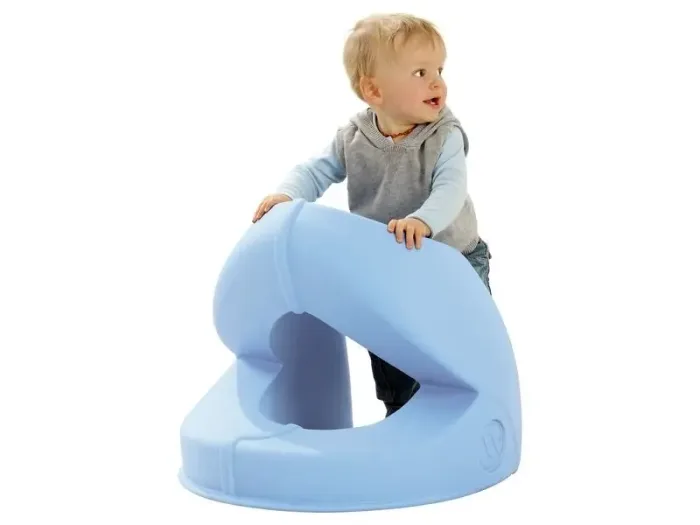 Babyboost toddler seat supporting posture, coordination, and gross-motor growth in early-learning spaces.