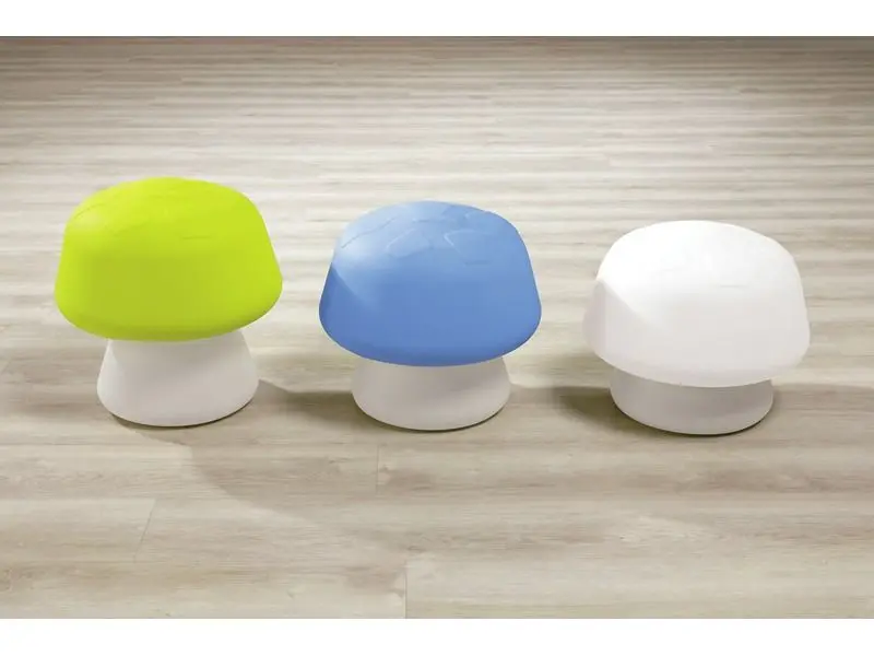 Balance Mushroom plastic balance toy enhancing coordination, stability, and sensory-motor development.