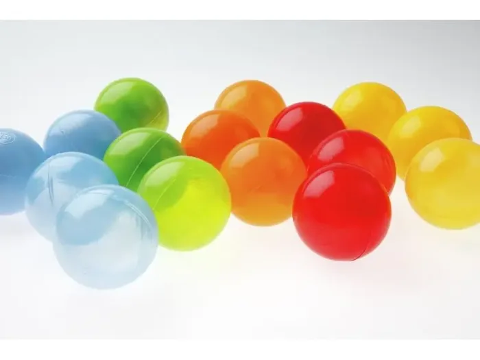 Ball Pool Balls soft plastic play balls for sensory and motor play in ball pits and soft foam pools for toddlers and children.