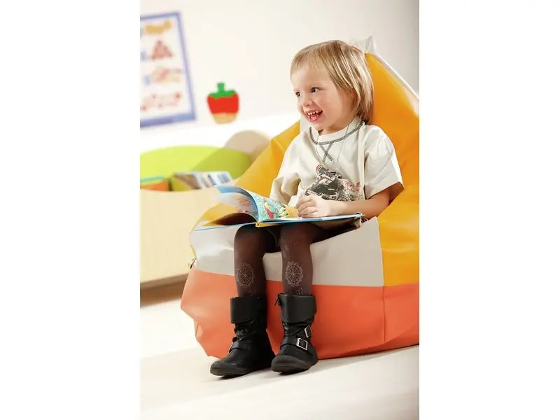beanbag chair offering adaptive comfort and soothing deep pressure input for mindfulness and rest