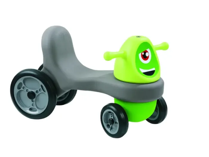 Dynamo Pushalong green toddler pushalong encouraging balance, coordination, and independent movement in early learners.