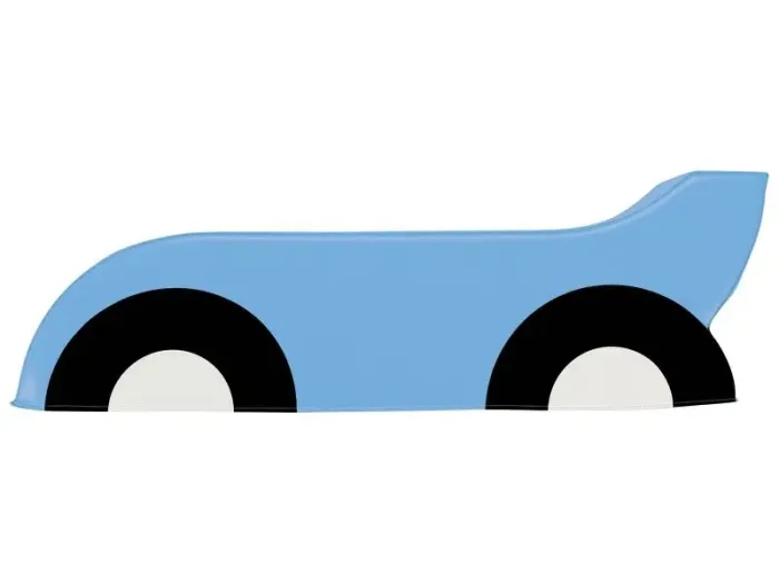 Foam Car Vroom soft foam ride-on for toddlers building balance, coordination, and imagination through active play.