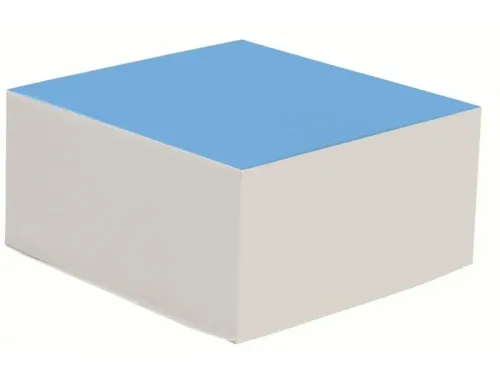 small foam half-cube ideal for stacking, building, and coordination games that strengthen focus and creative problem-solving