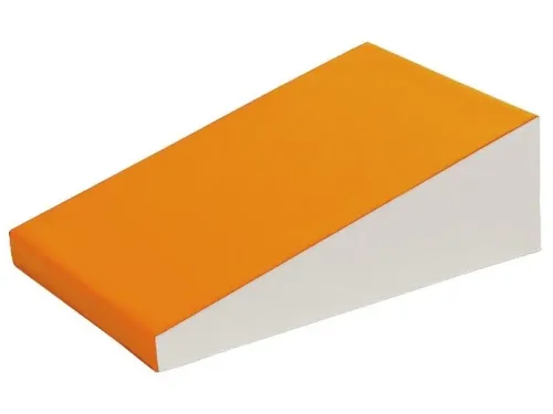 angled foam slope perfect for crawling, sliding, and movement challenges that build strength, coordination, and adventure