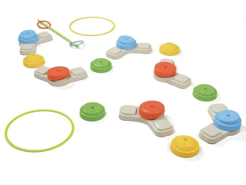 Gross Motor Crossing balance and coordination set promoting agility, stability, and confidence through safe, structured movement play.