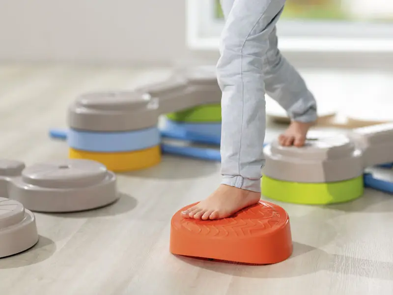 Gross Motor Kit polyethylene balance and coordination set developing agility and stability through safe, structured movement play.