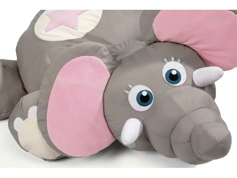 oversized animal cushion promoting body awareness and quiet sensory engagement