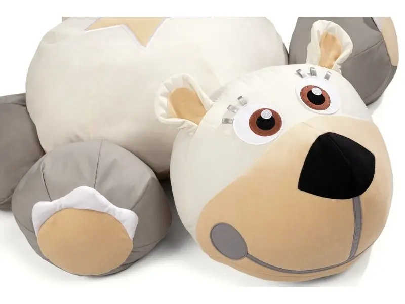 soft foam bear cushion encouraging calm, balance, and quiet sensory engagement