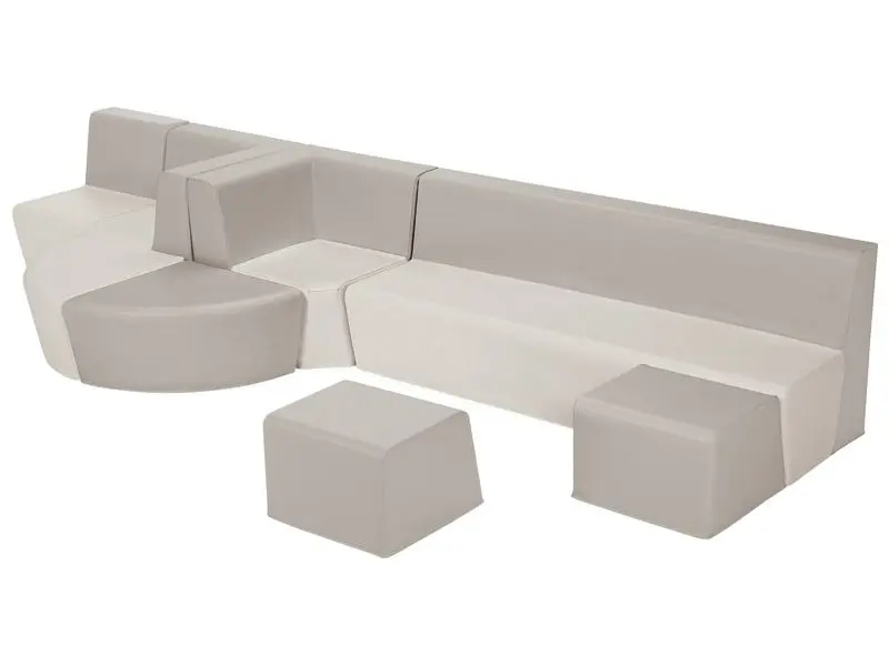 modular lounge seating set designed for comfort and collaboration in classrooms, reading zones, or play-based learning areas