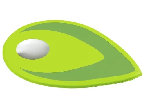 soft foam mirror mat in natural green tones encouraging sensory calm, observation, and motor development