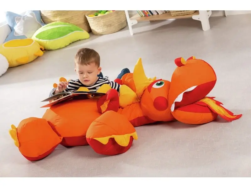 soft, supportive seating piece creating a safe and comfortable sensory retreat
