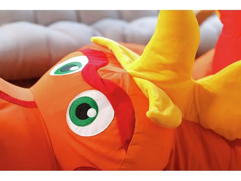 oversized cushion designed to encourage imaginative engagement and self-regulation