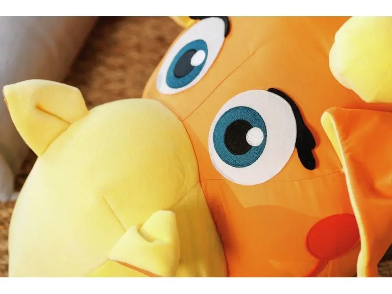 durable soft seating piece enhancing comfort and focus in learning or therapy environments