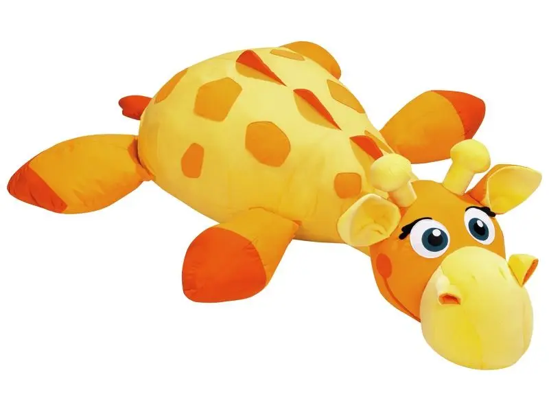 sensory-friendly floor cushion creating a cozy space for relaxation and storytelling