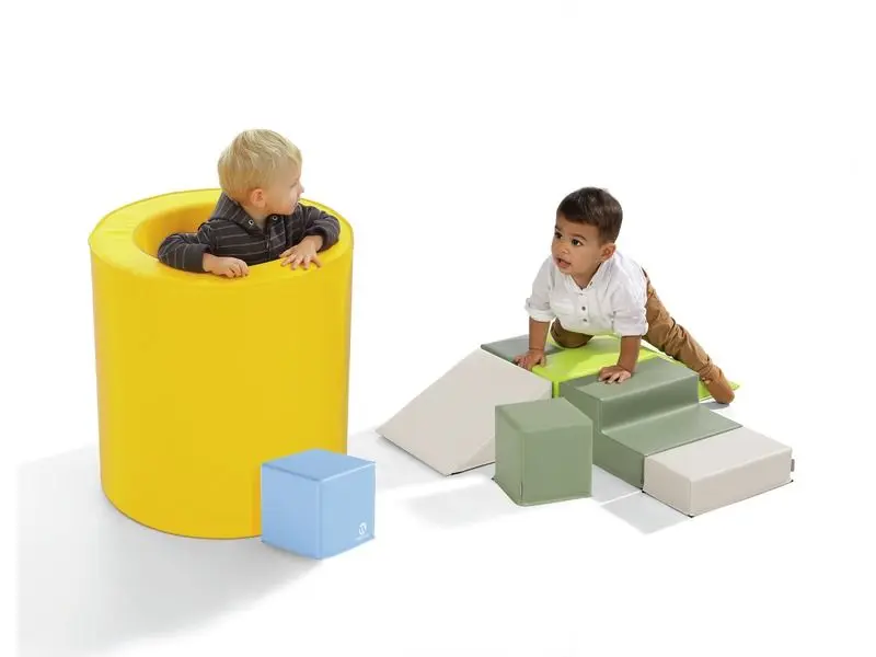 smooth foam barrel encouraging creative movement and gross-motor skill development in daycares and play centers