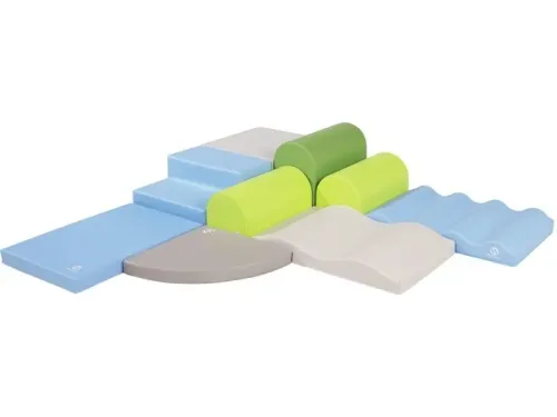 large soft foam corner play kit designed for sensory discovery, crawling, and balance in early learning environments
