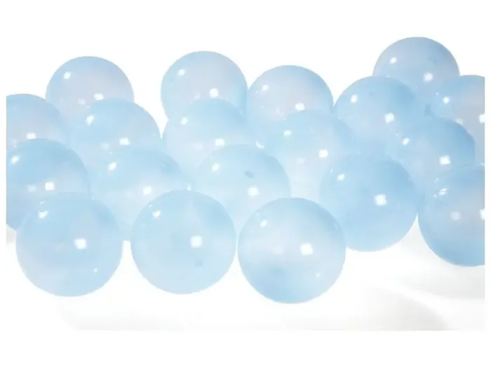 Transparent Ball Pool Balls for sensory play and light reflection in toddler ball pits and early-learning spaces.