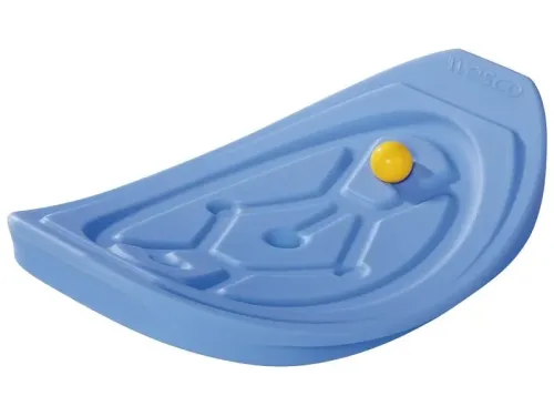 Wavy Balance Board durable plastic rocker board enhancing balance, strength, and confidence through safe, rhythmic movement.