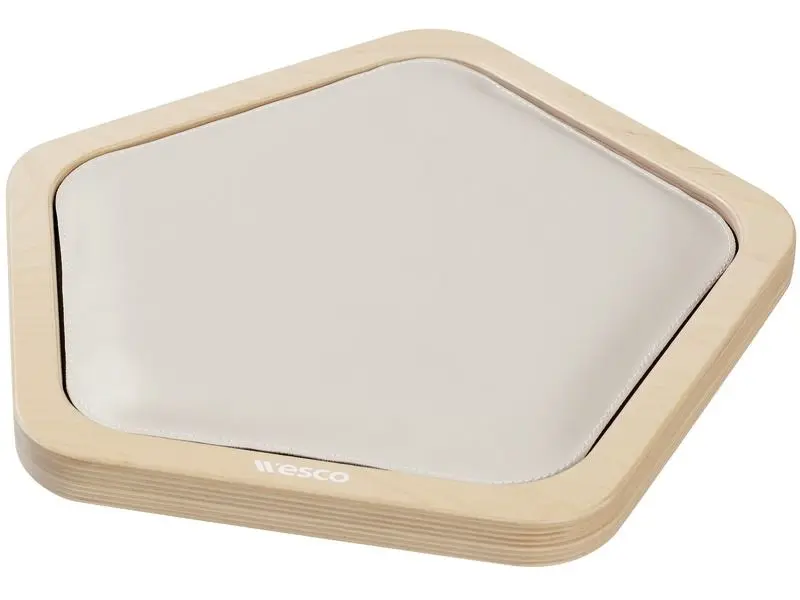 children experimenting with tile arrangements to explore cause and effect and cooperative play