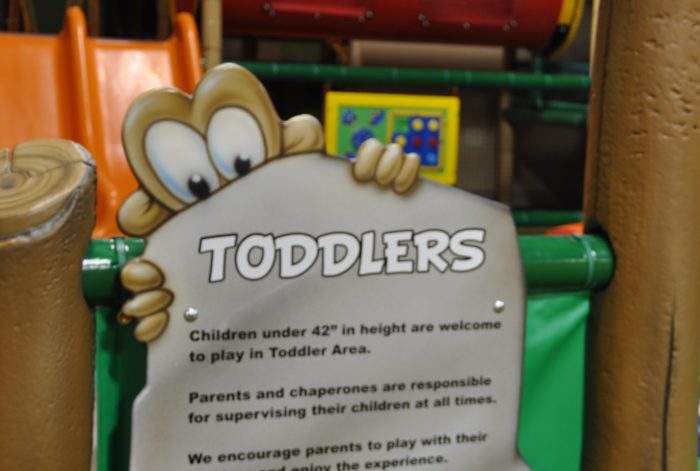 Toddler Rules Sign