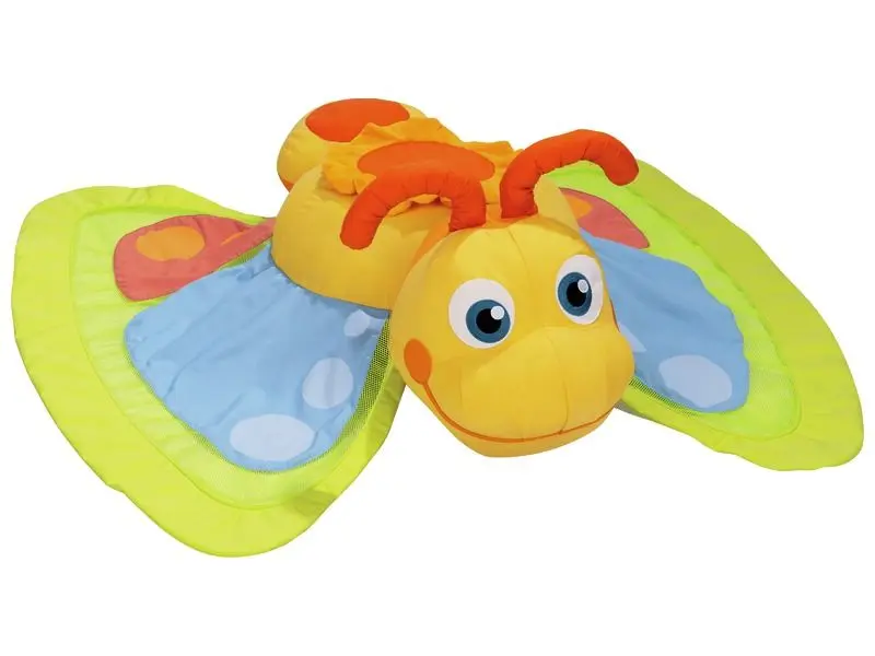 soft seating cushion shaped like a butterfly for reading corners, nap time, or quiet sensory spaces